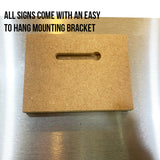 Definition of Honor Thin Blue Line Stand Off Wall Decor