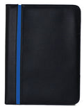 thin blue line police padfolio with your logo minimum 40 pieces
