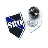 School Resource Officer Thin Blue Line Police Sheriff SRO Lapel Pin