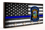 Thin Blue Line Kansas Highway Patrol Key Hanger