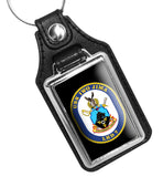 Copy of United States Navy Ship USS Iwo Jima Faux Leather Key Ring