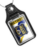 Police Key Chain Philadelphia Police Department Emblem Retired Design
