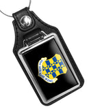 United States Air Force 61st Air Base Wing Faux Leather Key Ring