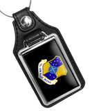 United States Air Force 72nd Air Base Wing Faux Leather Key Ring