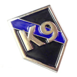 Thin Blue Line Law Enforcement Police Sheriff Canine K9 Dog Lapel Pin
