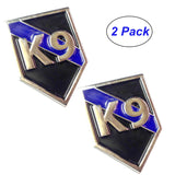 Thin Blue Line Law Enforcement Police Sheriff Canine K9 Dog Lapel Pin