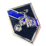 Thin Blue Line Police Sheriff Junior Bicycle Bike Patrol Unit Lapel Pin