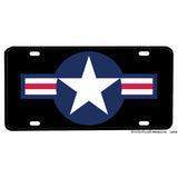 United States Air Force Roundel Design Aluminum License Plate