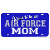 Air Force Proud Air Force Mom License Plate