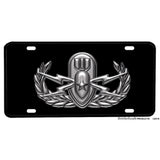 Basic, Senior, or Master EOD Emblem Design Aluminum License Plate