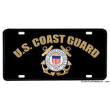 Coast Guard Emblem Design License Plate