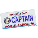 North Carolina State Highway Patrol Ranks License Plate