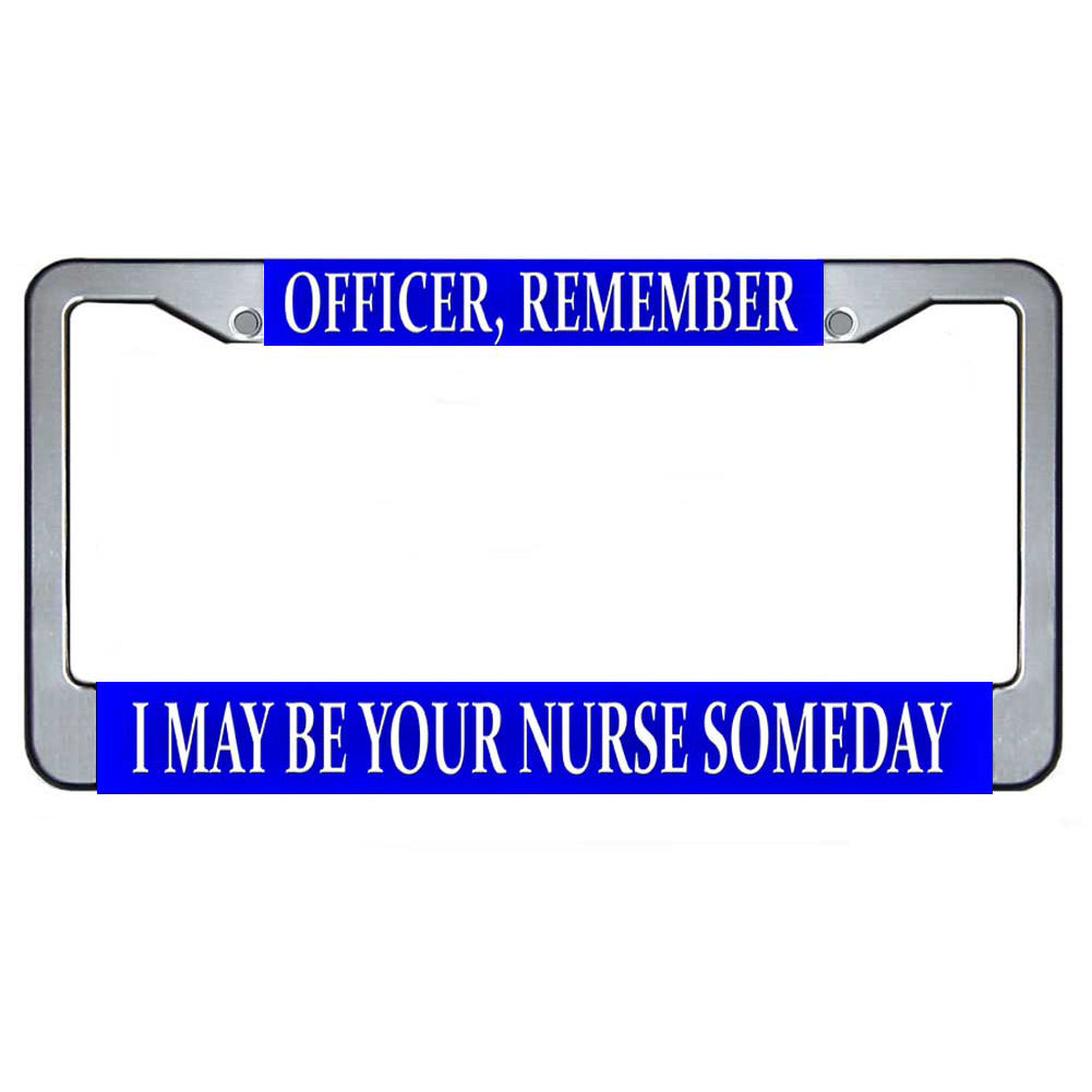 Nurse license deals plate frame