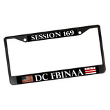 Customizable FBINAA Sessions Number Metal License Plate Frame