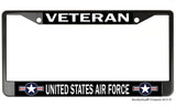 Veteran United States Air Force License Plate Frame