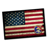 United States Air Force Honor Guard To Honor With Dignity Emblem Poster