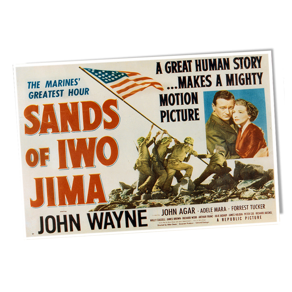 sands of iwo jima movie poster