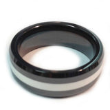Ceramic Brotherhood Band - Thin White Line for Hope & Fallen EMS