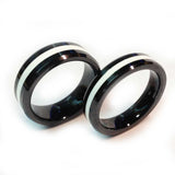 Ceramic Brotherhood Band - Thin White Line for Hope & Fallen EMS