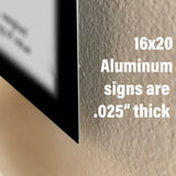 1 Asterisk Definition Aluminum Metal Print