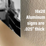 Johnny Cash With US Marines Stand Off Aluminum Metal Wall Decor