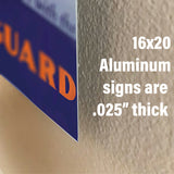 U.S. Coast Guard Defend Your Country Aluminum Wall Decor