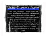 State Trooper Thin Blue Line Padfolio Bundle