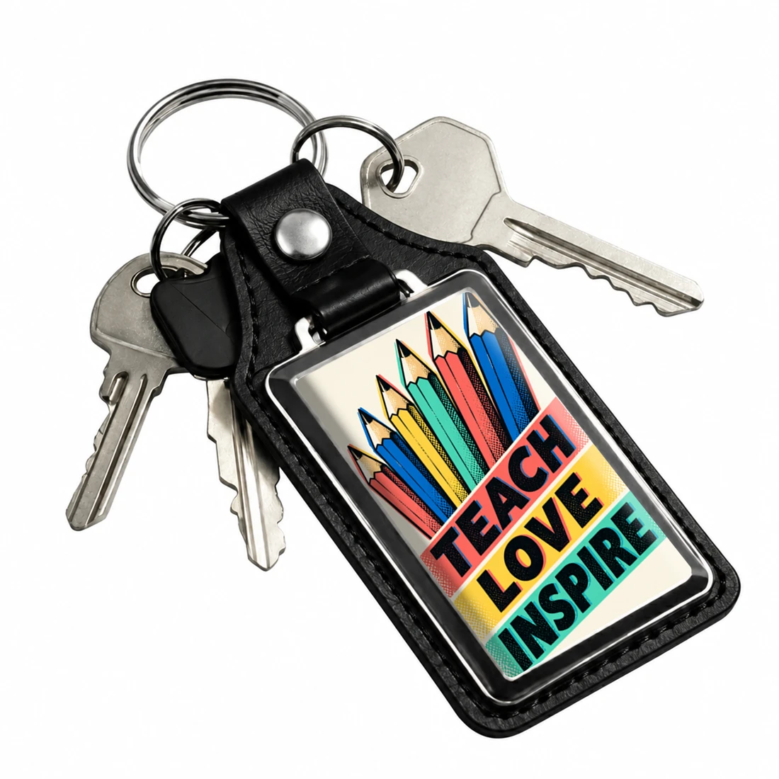 Teach Love Inspire keychain
