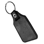 United States Air Force Veteran Flowing Flag Faux Leather Key Ring