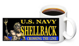 U.S. Navy Shellback Crossing The Line Coffee Mug