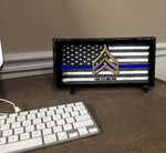 Deputy's Prayer Slate Rock Desktop Easel