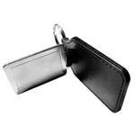 United States Air Force Combat Veteran Ribbon Faux Leather Key Ring