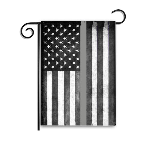 Thin Gray Line Corrections Officer American Garden Flag