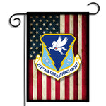 United States Air Force American Flag 217th Air Operations Group Garden Flag