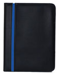 thin blue line police padfolio with your logo minimum 40 pieces