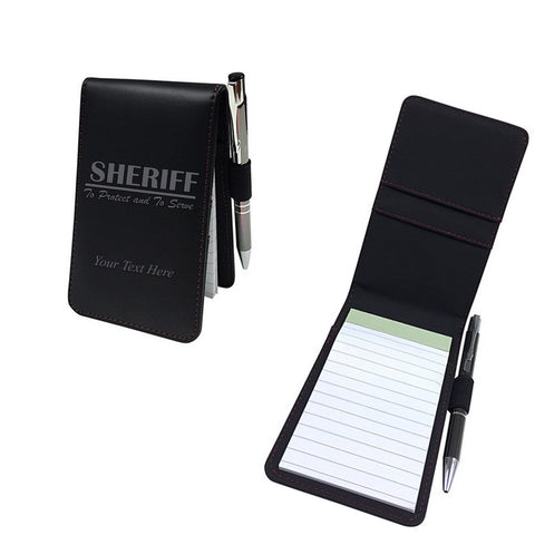 Personalized Sheriff Field Jotter Note Book
