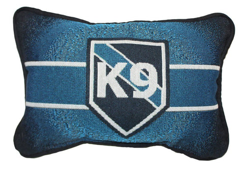 Law Enforcement K9 Canine Message Pillow Woven Design