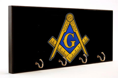 Free Mason Emblem Key Hanger