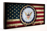 U.S. Navy Distressed American Flag Key Hanger