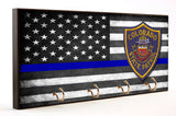 Thin Blue Line Colorado State Patrol Key Hanger