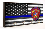 Thin Blue Line Texas Highway Patrol Key Hanger