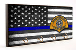 Thin Blue Line Washingon State Patrol Key Hanger