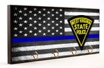 Thin Blue Line West Virginia State Police Key Hang