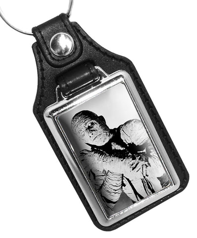 Tom Tyler As the Mummy Monster Design Faux Leather Key Ring