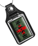 MASH 4077TH Emblem Faux Leather Key Ring