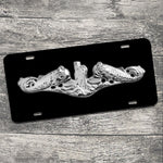 United States Navy Enlisted Dolphins Aluminum License Plate