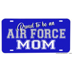 United States Air Force Proud Air Force Mom Aluminum License Plate
