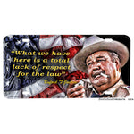 Smokey and the Bandit Sheriff Buford T. Justice Aluminum License Plate