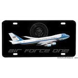 United States Air Force President of The United States Air Force One Aluminum License Plate