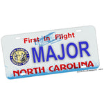 Choose Your Rank North Carolina State Highway Patrol License Plate